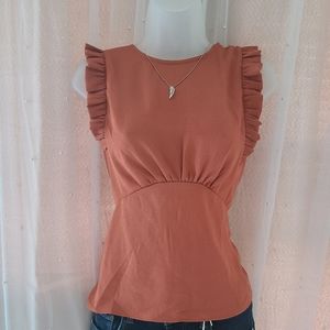 Ruffle Mock top